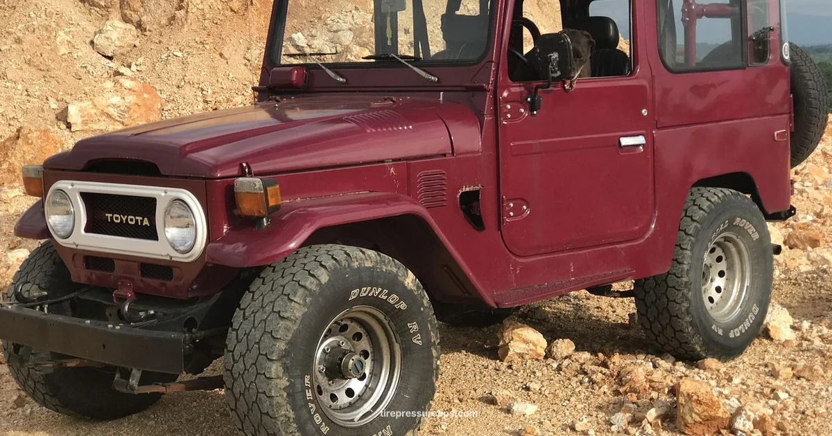 Land Cruiser Tyre Pressure Guide - Tire Pressure Tips