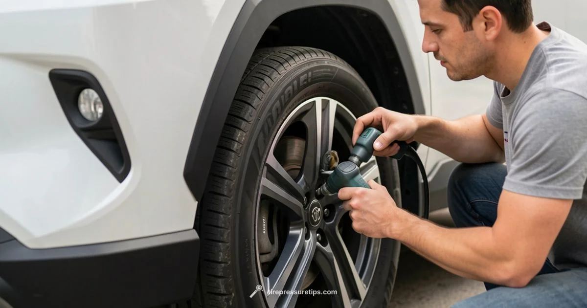 RAV4 Tyre Pressure Check - Tire Pressure Tips