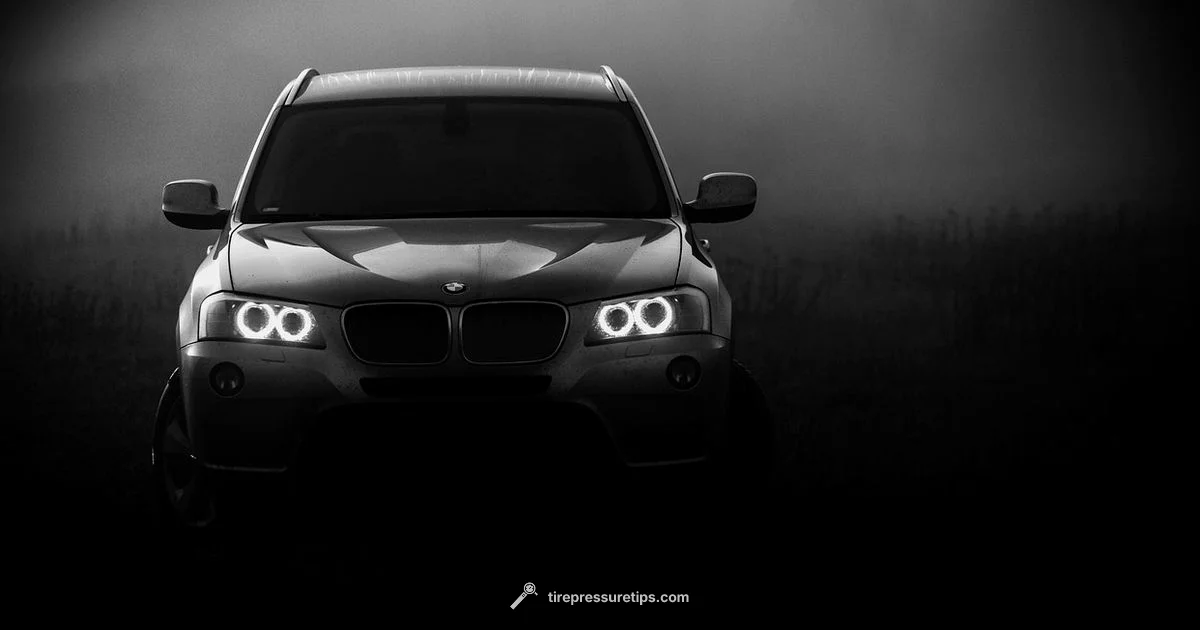 BMW X3 Tire Pressure Guide - Tire Pressure Tips