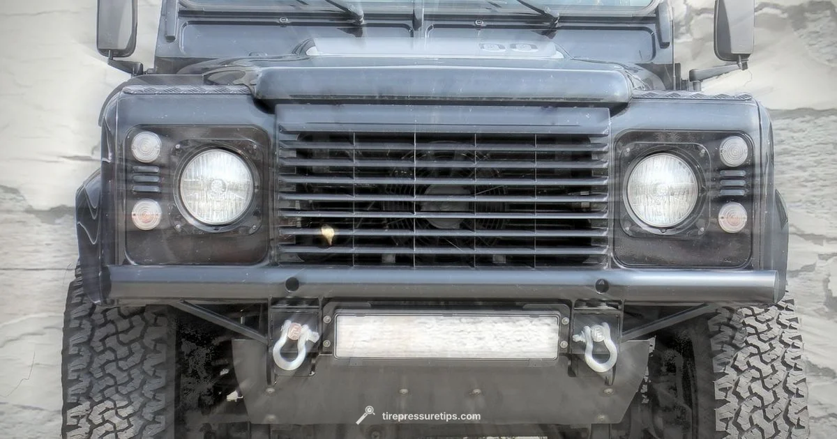 Jeep Tire Pressure Guide - Tire Pressure Tips