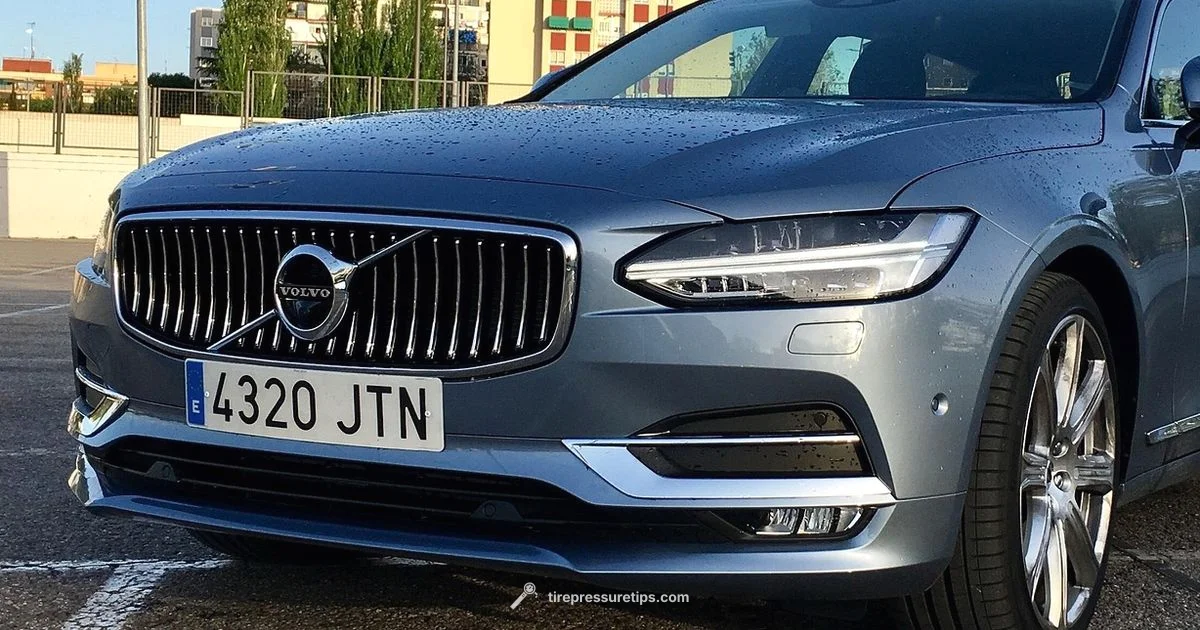 XC90 Tire Pressure Reset - Tire Pressure Tips