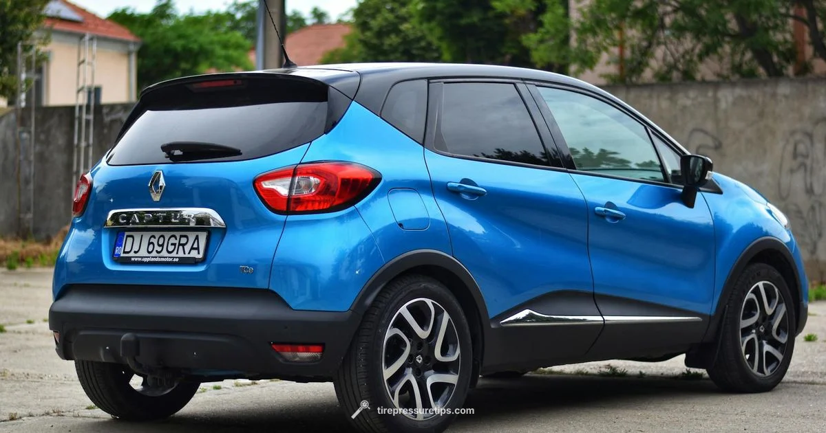Captur Tyre Pressure - Tire Pressure Tips