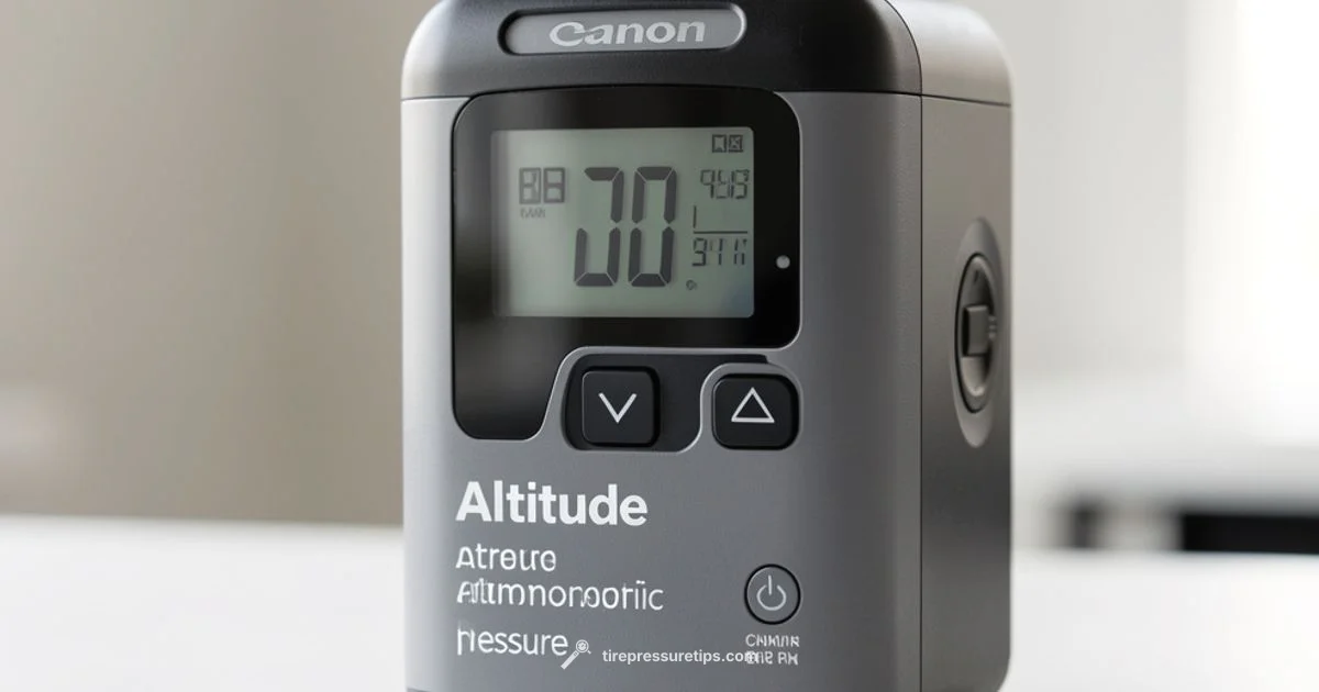 Pressure vs Altitude - Tire Pressure Tips