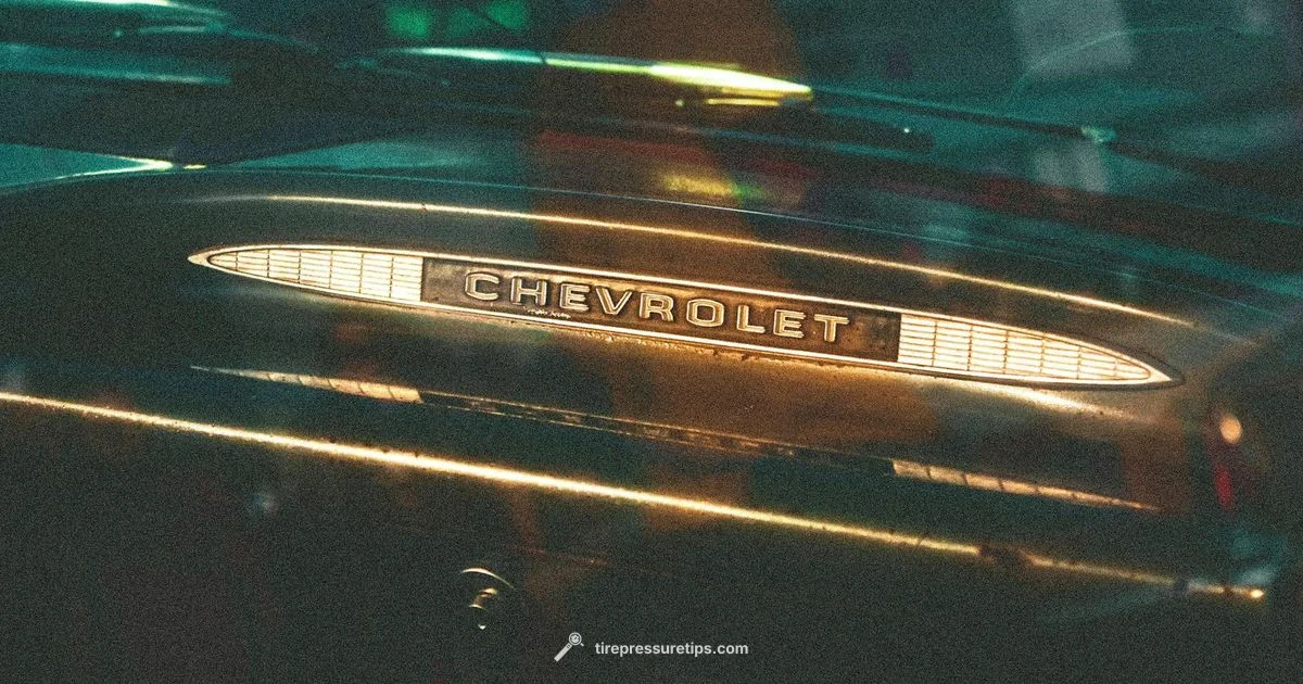 Reset Chevy TPMS - Tire Pressure Tips