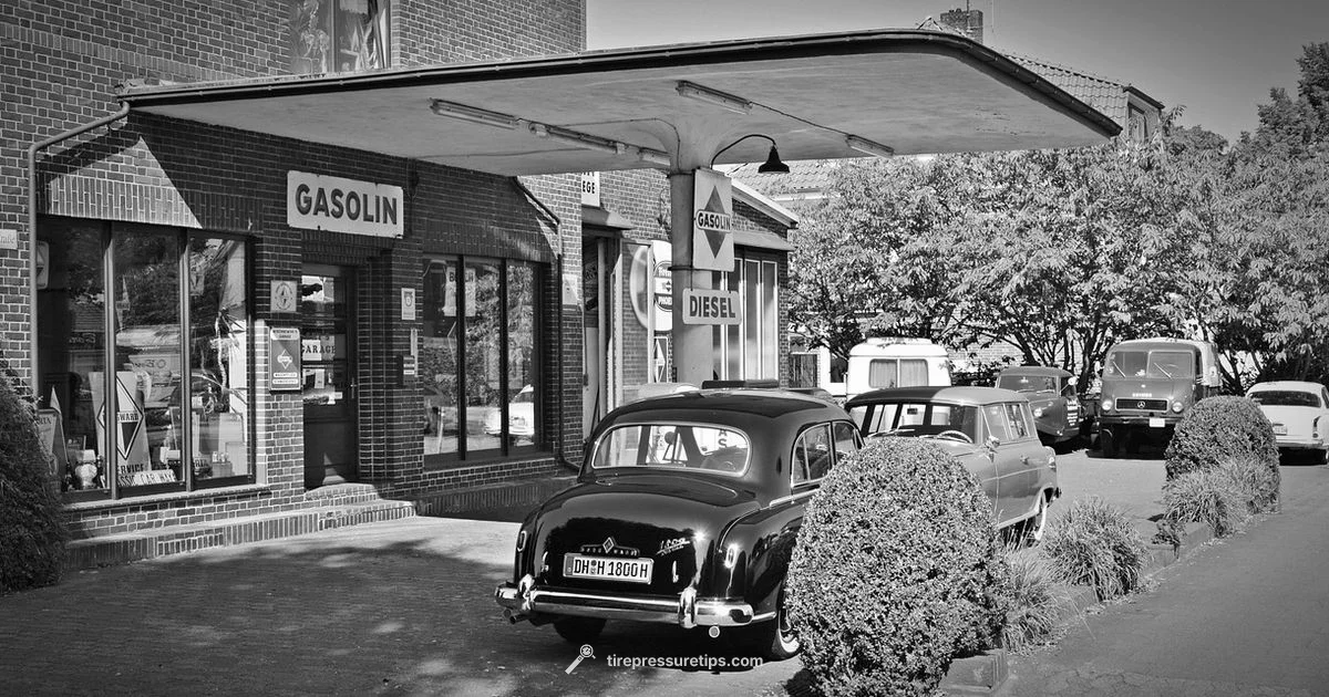 Gas Station Gauges - Tire Pressure Tips