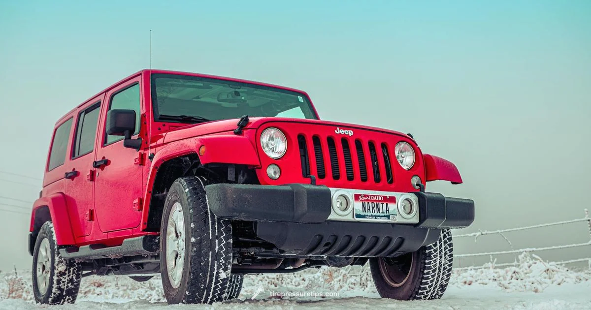 Winter Tire Pressure - Tire Pressure Tips