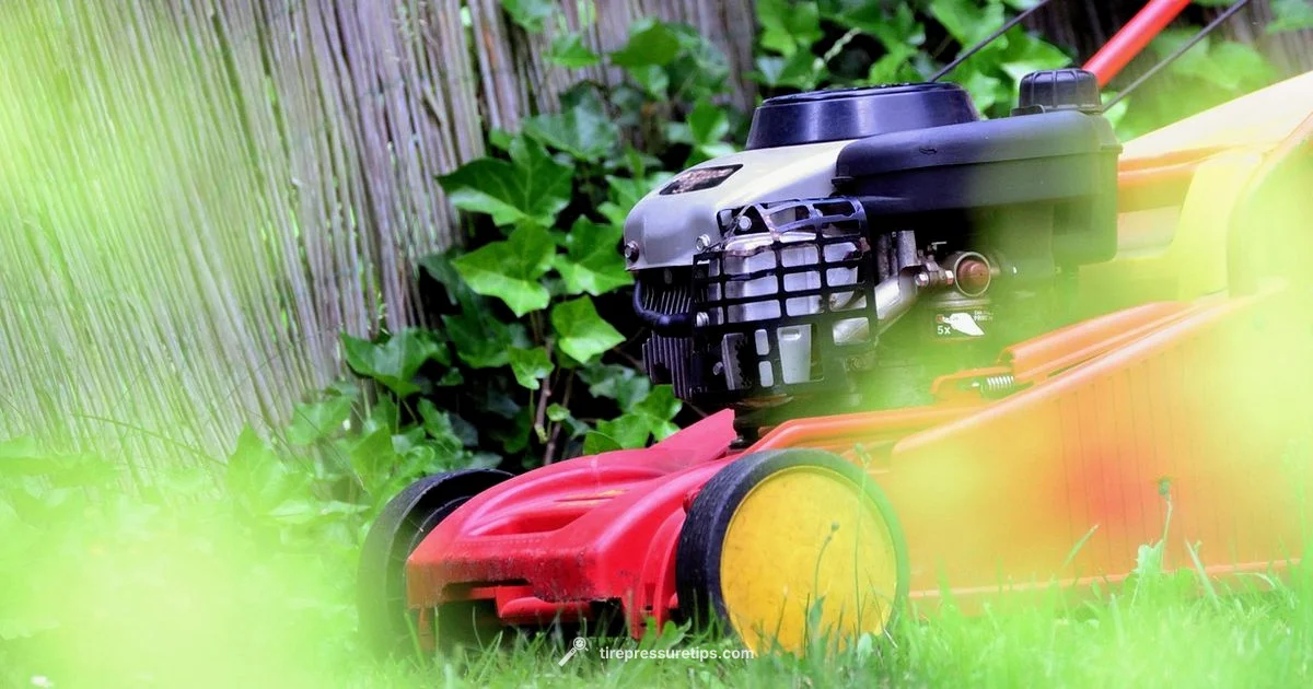 Mower Tire Chart - Tire Pressure Tips