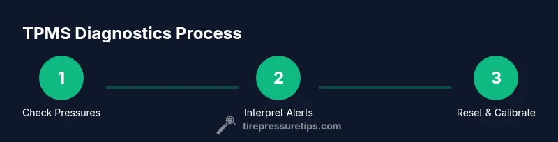 Process diagram for TPMS diagnostics