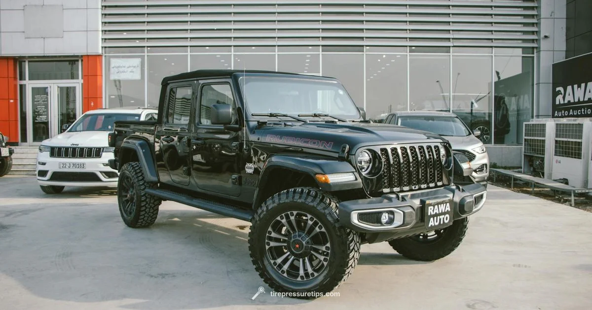 Jeep Gladiator Tire Pressure - Tire Pressure Tips