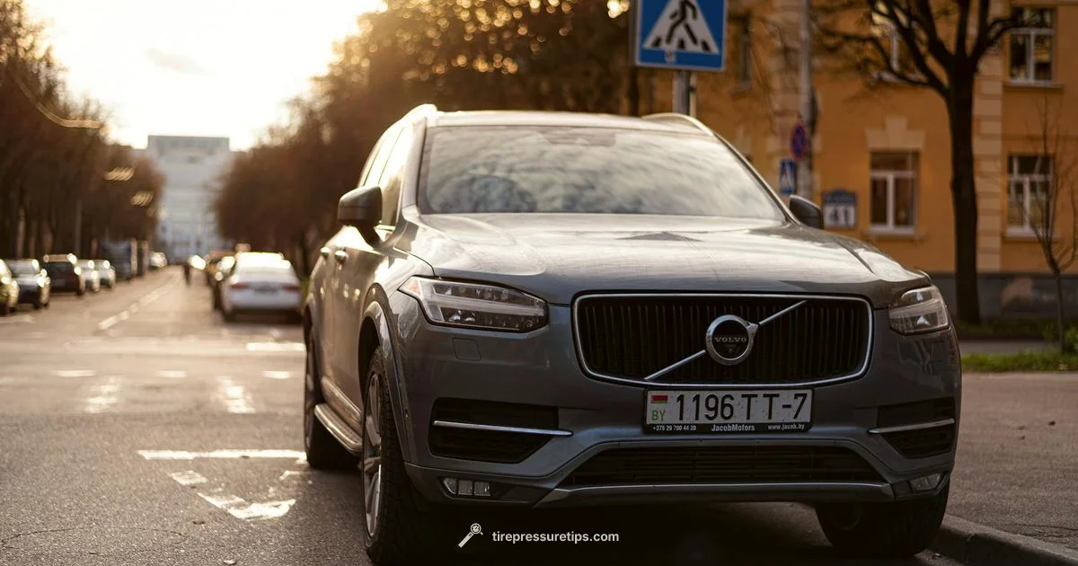 XC90 Tire Pressure Guide - Tire Pressure Tips