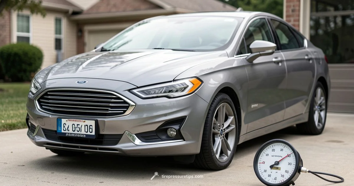 Ford Fusion Tire Care - Tire Pressure Tips