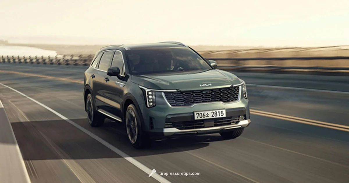 Sorento TPMS Guide - Tire Pressure Tips