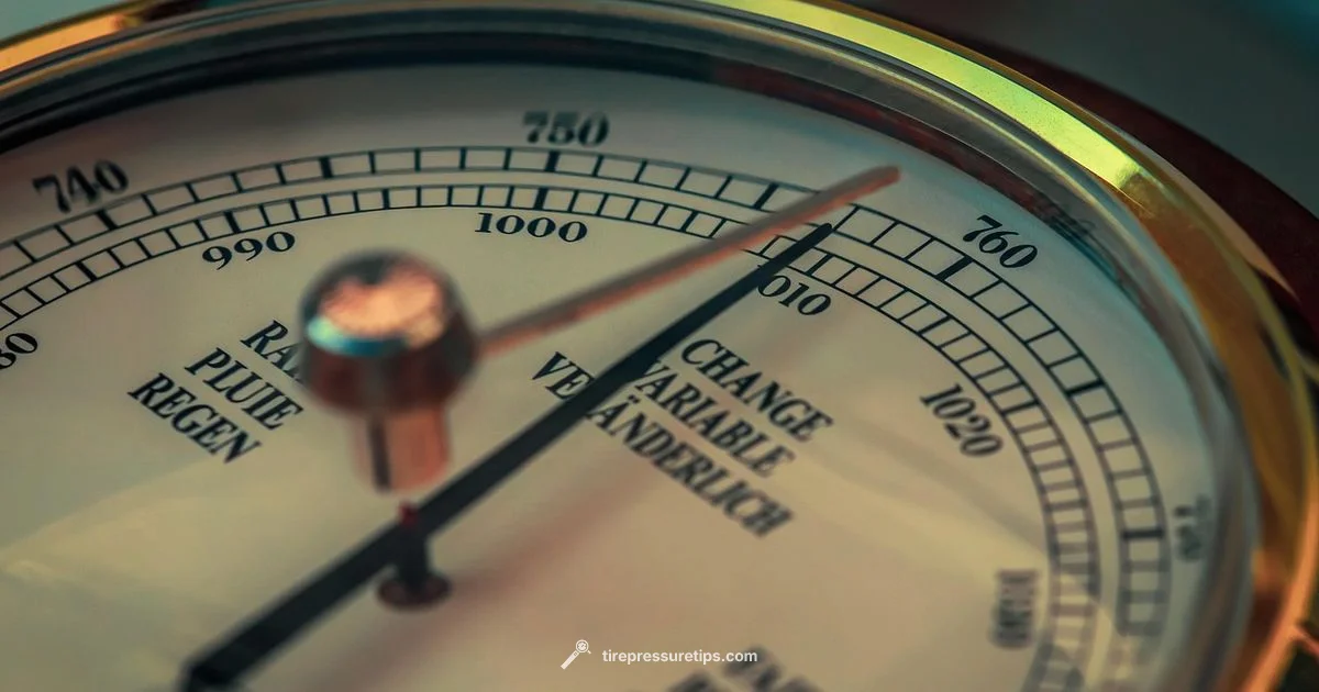 Sea Level Pressure - Tire Pressure Tips