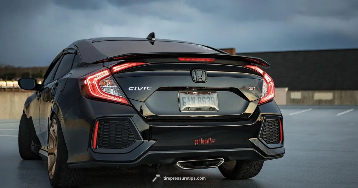 TPMS Guide for Civics - Tire Pressure Tips