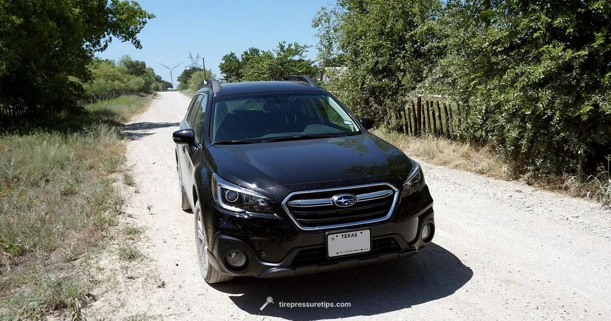 Outback Pressure Guide - Tire Pressure Tips