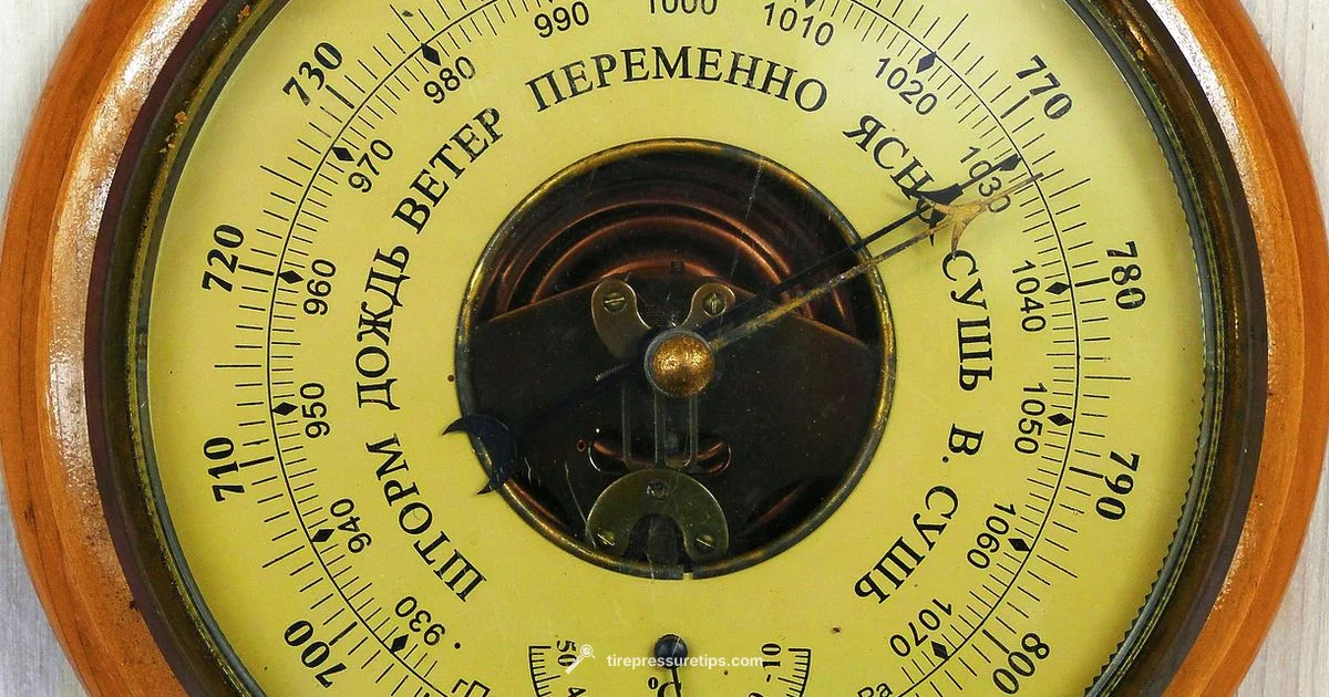 Air Pressure Units - Tire Pressure Tips