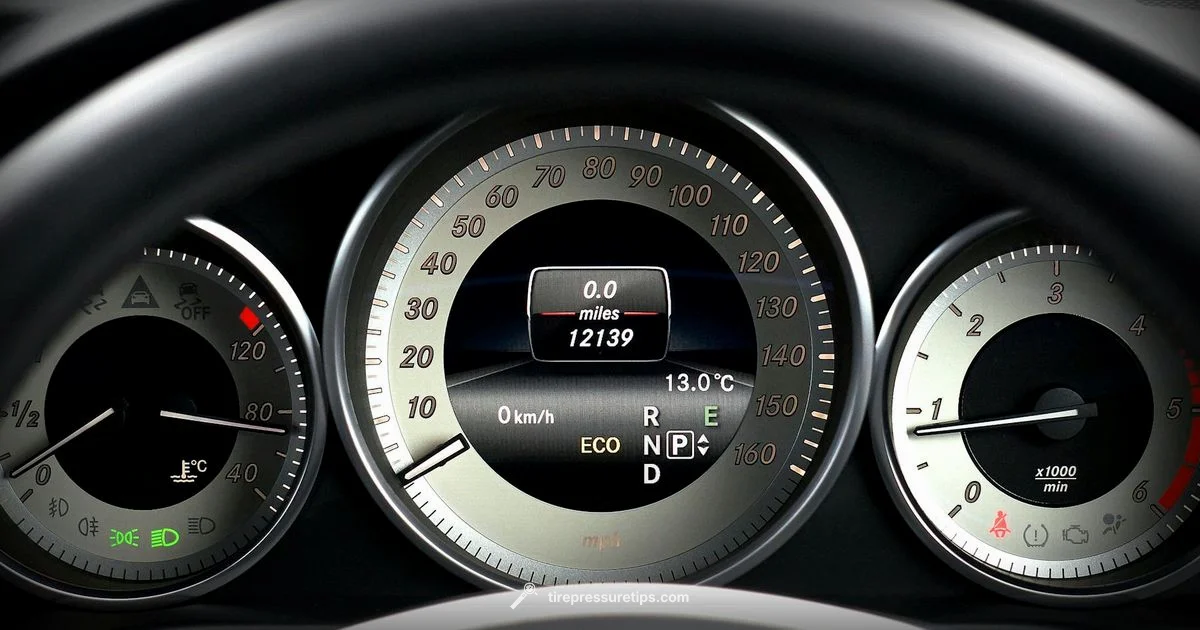 Gauge Location Guide - Tire Pressure Tips