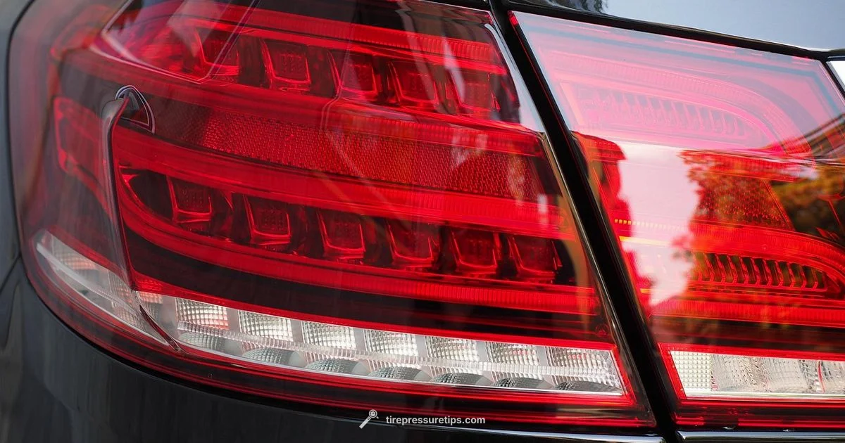 Illuminated Tire Guide - Tire Pressure Tips