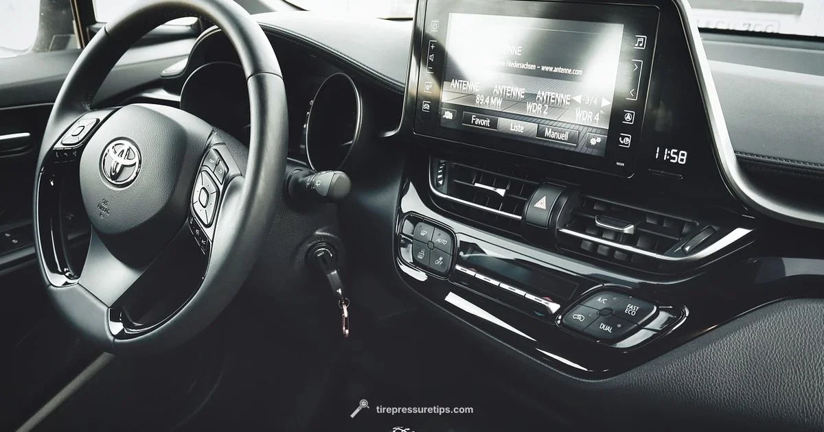 Lexus TPMS Display - Tire Pressure Tips