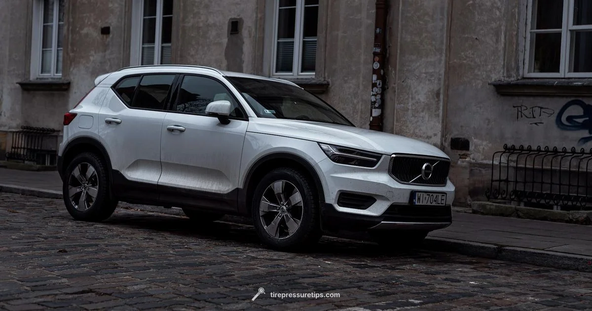 XC40 Tire Pressure - Tire Pressure Tips