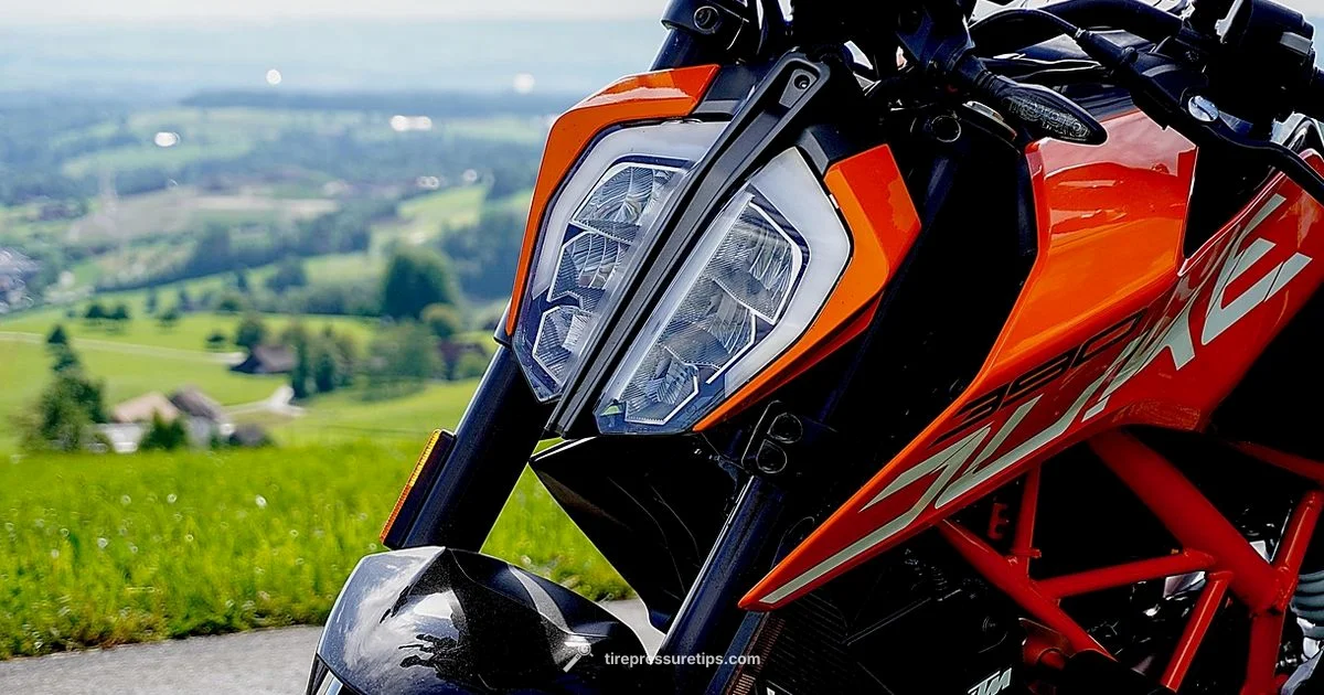 Duke 390 Tyre Guide - Tire Pressure Tips